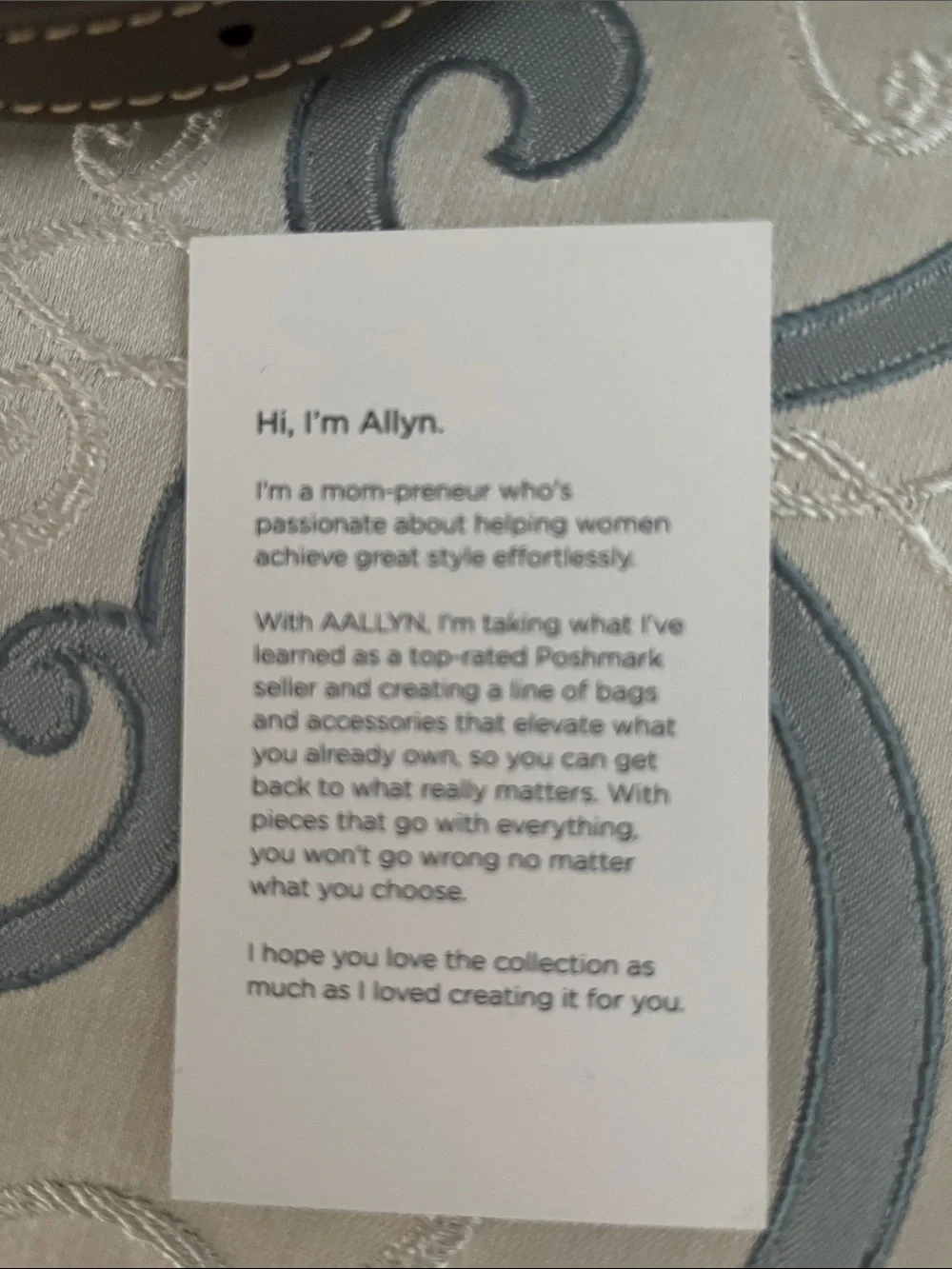 AALLYN LEATHER PURSE